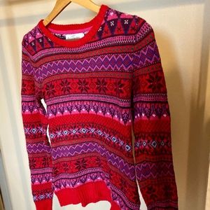 H&M Snowflake-Print Sweater